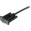 StarTech.com StarTech.com 1m Black DB9 RS232 Serial Null Modem Cable F/F - DB9 Female to Female - 9 pin RS232 Null Modem Cable - 1 meter, Black 2
