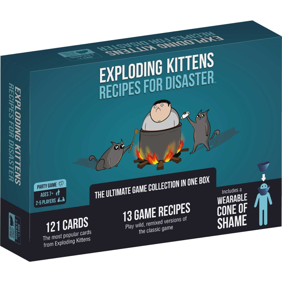 Exploding Kittens Recipes For Disaster Card Game