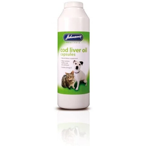 Johnson's Veterinary Johnson's Cod Liver Oil Capsules 800