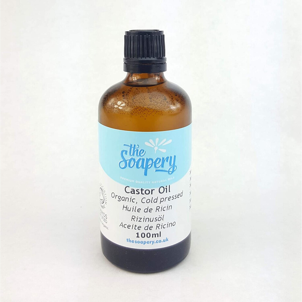 Thesoapery Castor Oil Organic Cold Pressed 100Ml - 100% Pure