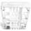 Munchkin Munchkin Tidy Dry Space Saving Baby Bottle Drying Rack, White 4
