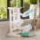 Munchkin Munchkin Tidy Dry Space Saving Baby Bottle Drying Rack, White 2