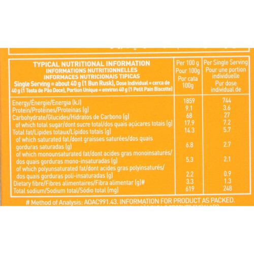 Ouma Buttermilk Rusks 500 g 2
