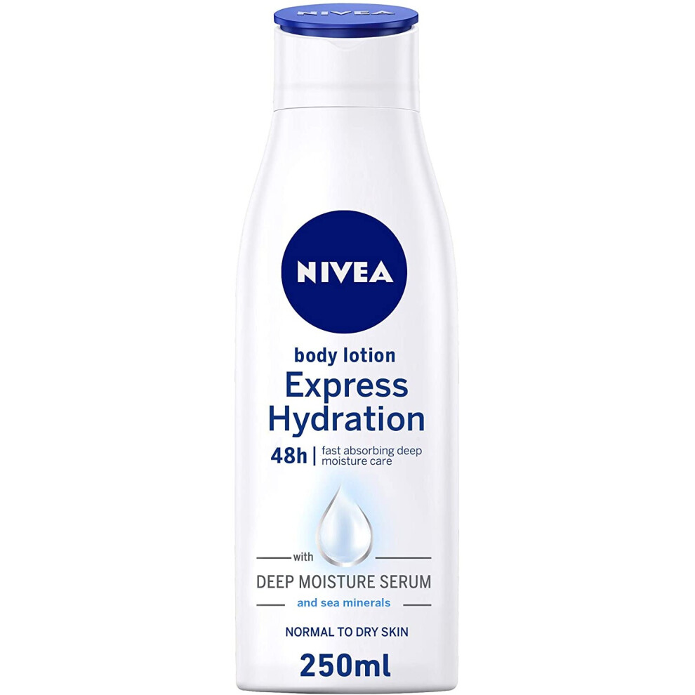 NIVEA Express Hydration Body Lotion, 250 ml