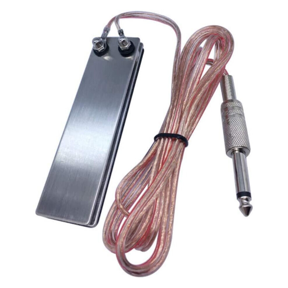 Tattoo Foot Pedal Tattoo Machine Foot Switch Stainless Steel Tattoo Pedal for Tattoo Machine Power Supply Tattoo Supplies