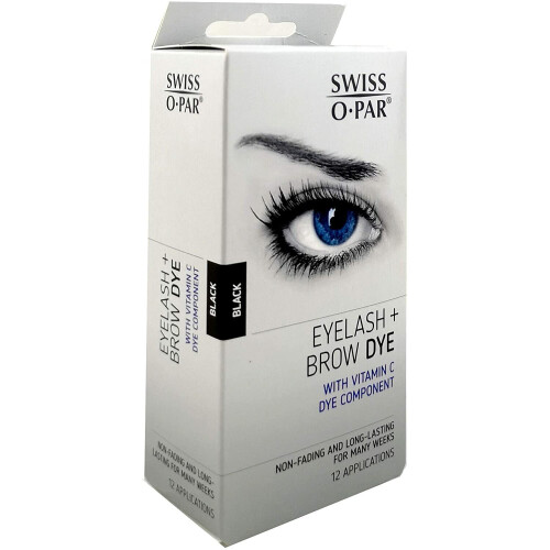 Swiss O' Par Eyelash and Eyebrow Dye Kit (Black)