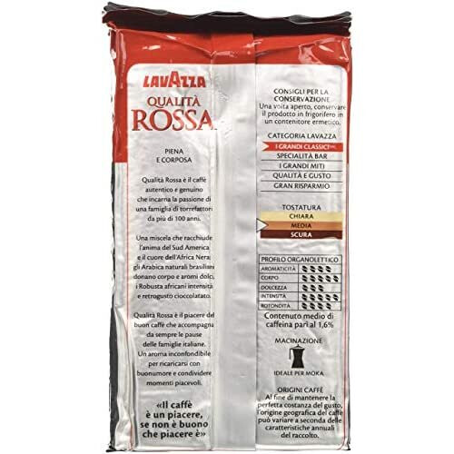 Lavazza Lavazza Qualita Rossa Ground Coffee 250g 2