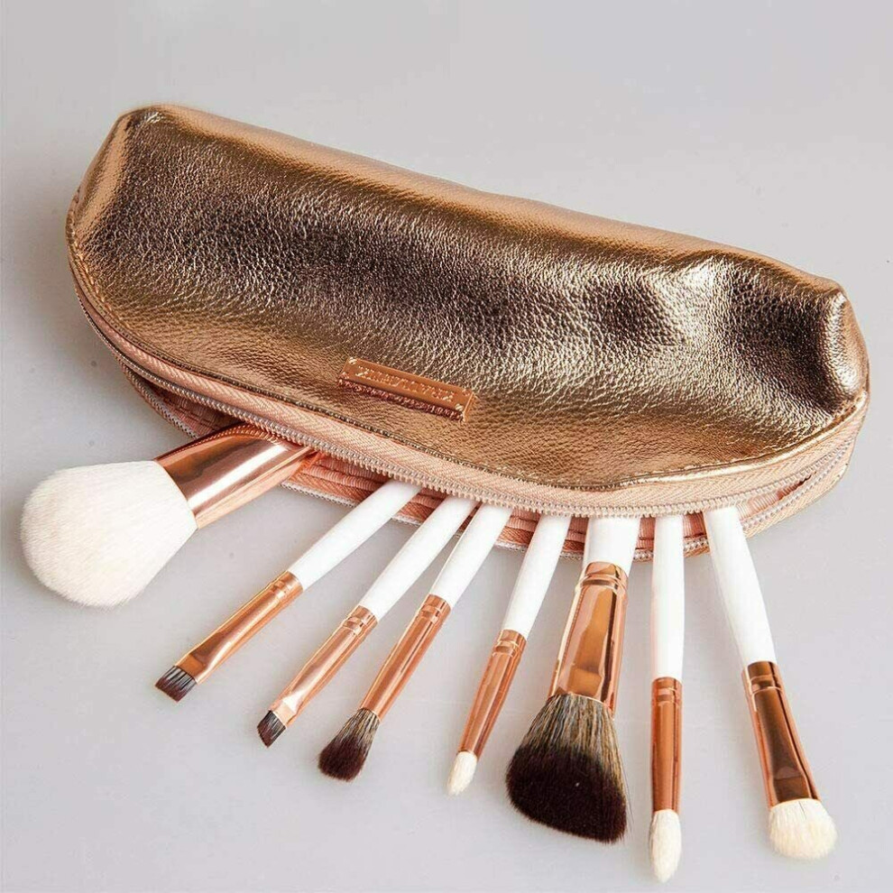 Sesamegate 8-Piece Makeup Brushes Set, Synthetic Brush Blending Face Powder Blush