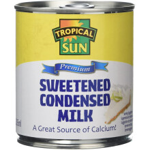 Tropical Sun Premium Sweetened Condensed Milk 397g (Pack of 12)