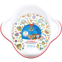 Paw Patrol Solution EU Soft Padded Training Seat with High Back & Handles, Portable for Travel & Easy to Clean, Toilet Train Your Child with Their