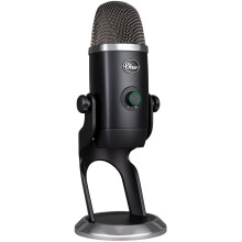 Blue Microphone Yeti x Professional Condenser USB Microphone with High-Res Metering, LED Lighting and Vo.Ce effects for Gaming, Streaming and