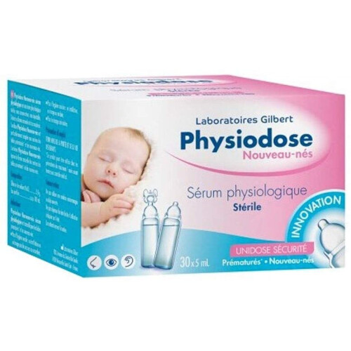 Gilbert Physiodose Sterile Physiological Serum 30 Single Doses