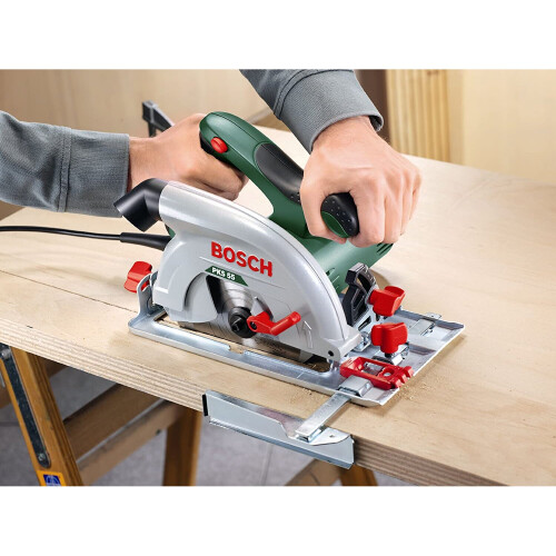Bosch Bosch PKS 55 Circular Saw (saw blade, parallel guide, cardboard box, 1.200 W) 2