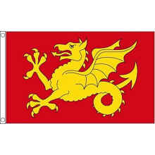 AZ FLAG Wessex county Flag 3' x 5' - du Wessex - England flags 90 x 150 cm - Banner 3x5 ft