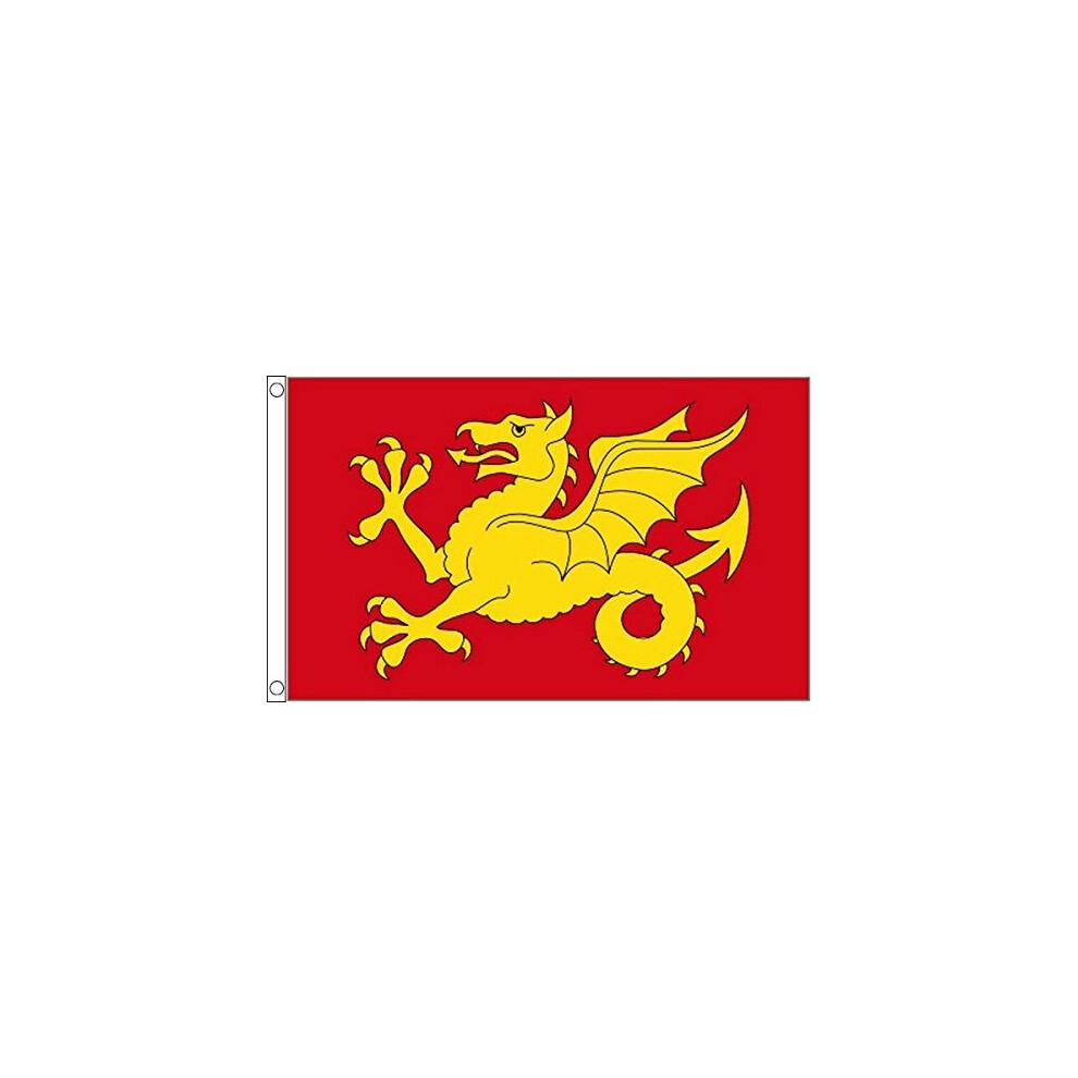 Az Flag Wessex County Flag 3' X 5' - Du Wessex - England Flags 90 X 150 Cm - Banner 3X5 Ft