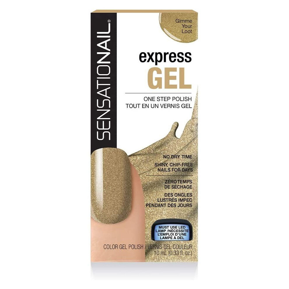 SensatioNail Express Gel Polish Gimme Your Loot, 10ml