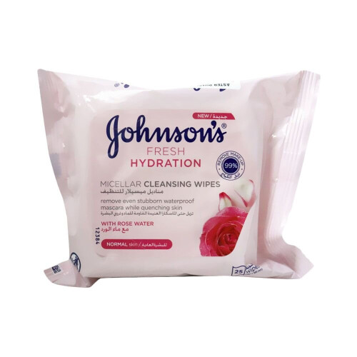 Johnson's Baby Johnson's Fresh Hydration Micellar Cleansing Wipes For Normal Skin 25's