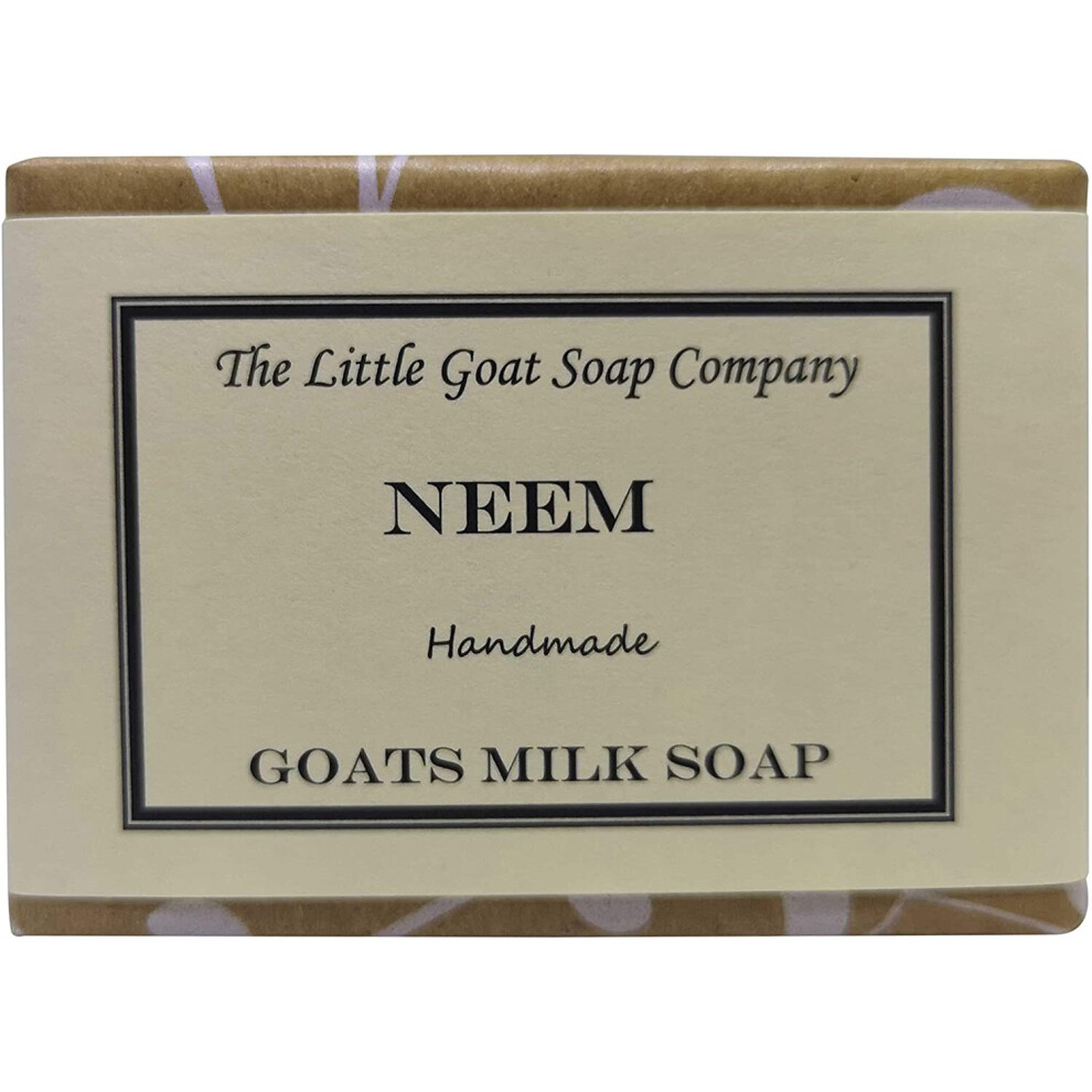 1 x NEEM Goats Milk Soap100g. Eczema, Psoriasis, Dermatitis.