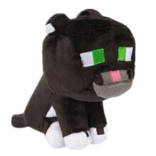 (Black Cat) Minecraft Plush Toy Pixel Doll Children Doll Kids gift