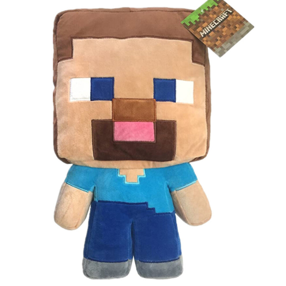 (44cm Steve) Minecraft Plush Toy Pixel Doll Children Doll Kids gift