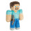 (30 cm Blå Stor Steve) Minecraft gosedjur pixeldocka - barnpresent 1