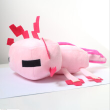 (Pink) Minecraft Plush Toy Pixel Doll Children Doll Kids gift
