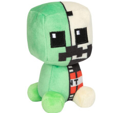 (Sitting TNT Creeper) Minecraft Plush Toy Pixel Doll Children Doll Kids gift
