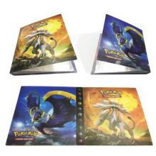 (SunMoon) For 240Pcs Pokemon Cards Pikachu Bluesky Album Book List Sheet Holder Collectors