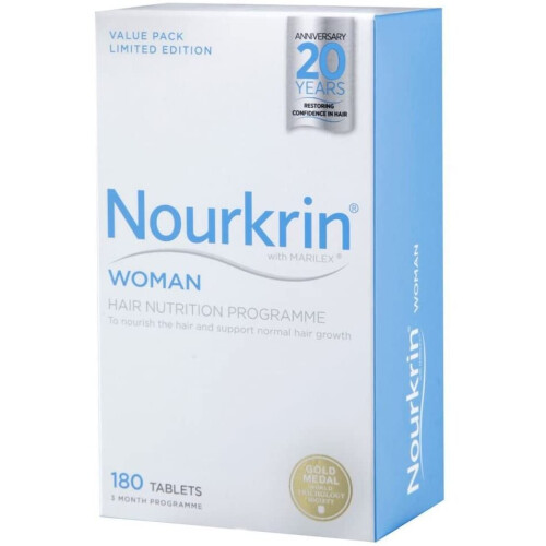 Nourkrin Extra Strength Tablets 60's Help Hair Growth Cycle
