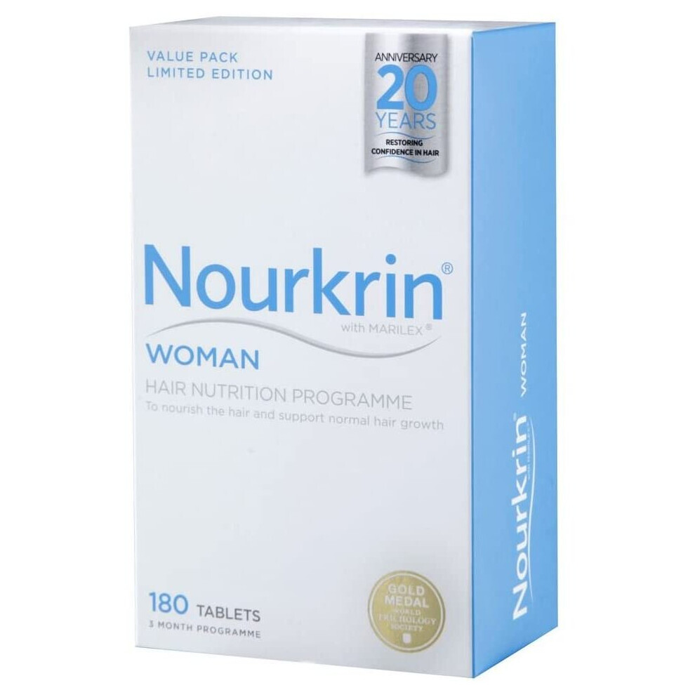 Nourkrin Extra Strength Tablets 60's Help Hair Growth Cycle