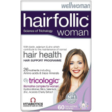 Vitabiotics Wellwoman Hairfollic Tablets 60's