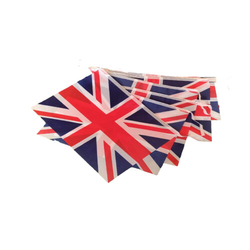 Union Jack Flag Bunting - 12 ft | Miniature Flag Bunting