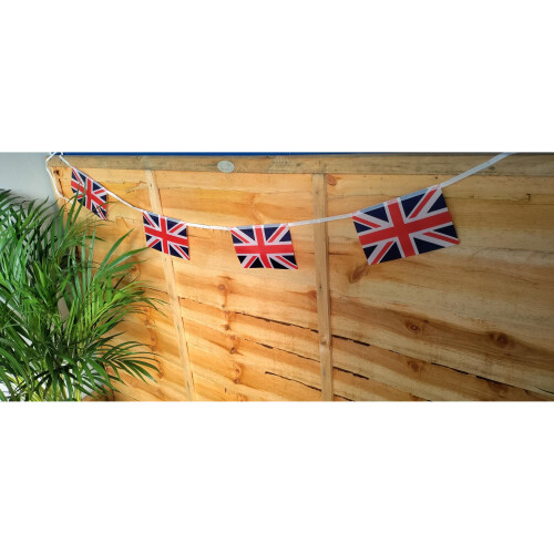 Union Jack Flag Bunting - 12 ft | Miniature Flag Bunting 2