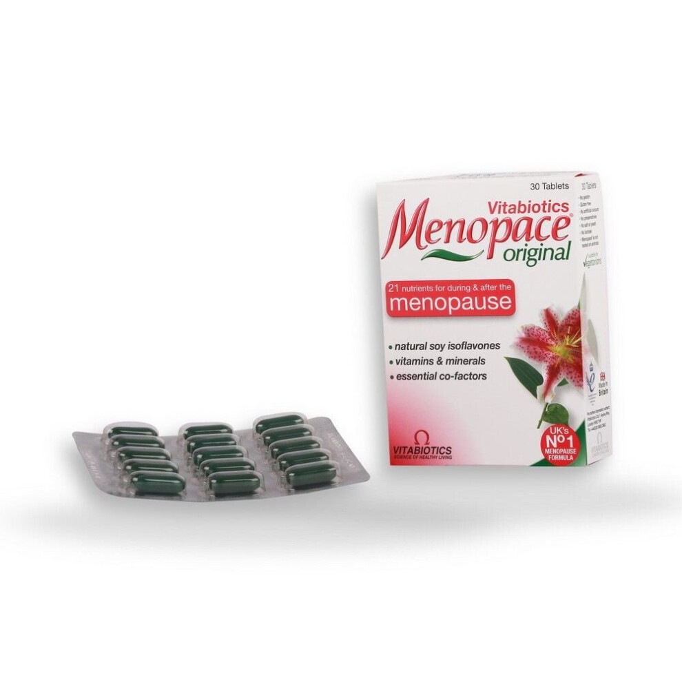 Vitabiotics Menopace Tablets 30's