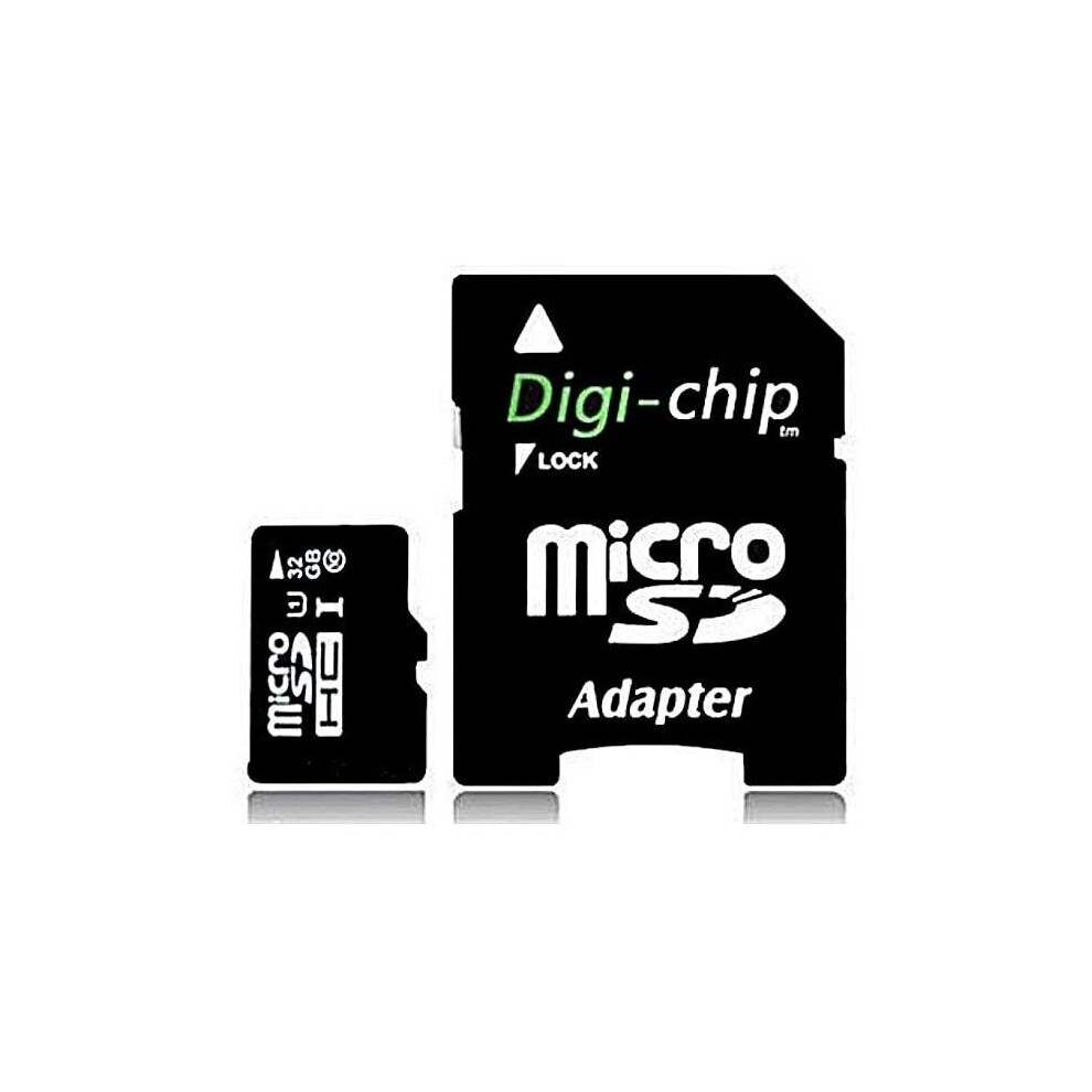 Digi-Chip 32GB Micro-SD Memory Card for Amazon Fire 7, Fire 7 Kids, Amazon Fire HD8, HD8 Kids, Fire HD10, Fire HD 10 Kids Tablet PC