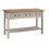 Mercers Furniture Corona Grey Wax 3 Drawer Console Table Solid Pine Furniture 2