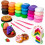 Modeling Clay Set Educational Creative Gift Soft Play Doh Plasticine 4