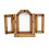 Mercers Furniture Corona Triple Mirror Dressing Table Solid Wood Pine Wooden Bedroom 2