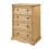 Mercers Furniture Corona Compact 4 Drawer Chest Solid Wood Pine Wooden Bedroom 2