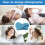 Neck and Shoulder Relaxer Pillow Cervical Traction Stretcher Corrector Chiropractic 8