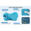 Neck and Shoulder Relaxer Pillow Cervical Traction Stretcher Corrector Chiropractic 5