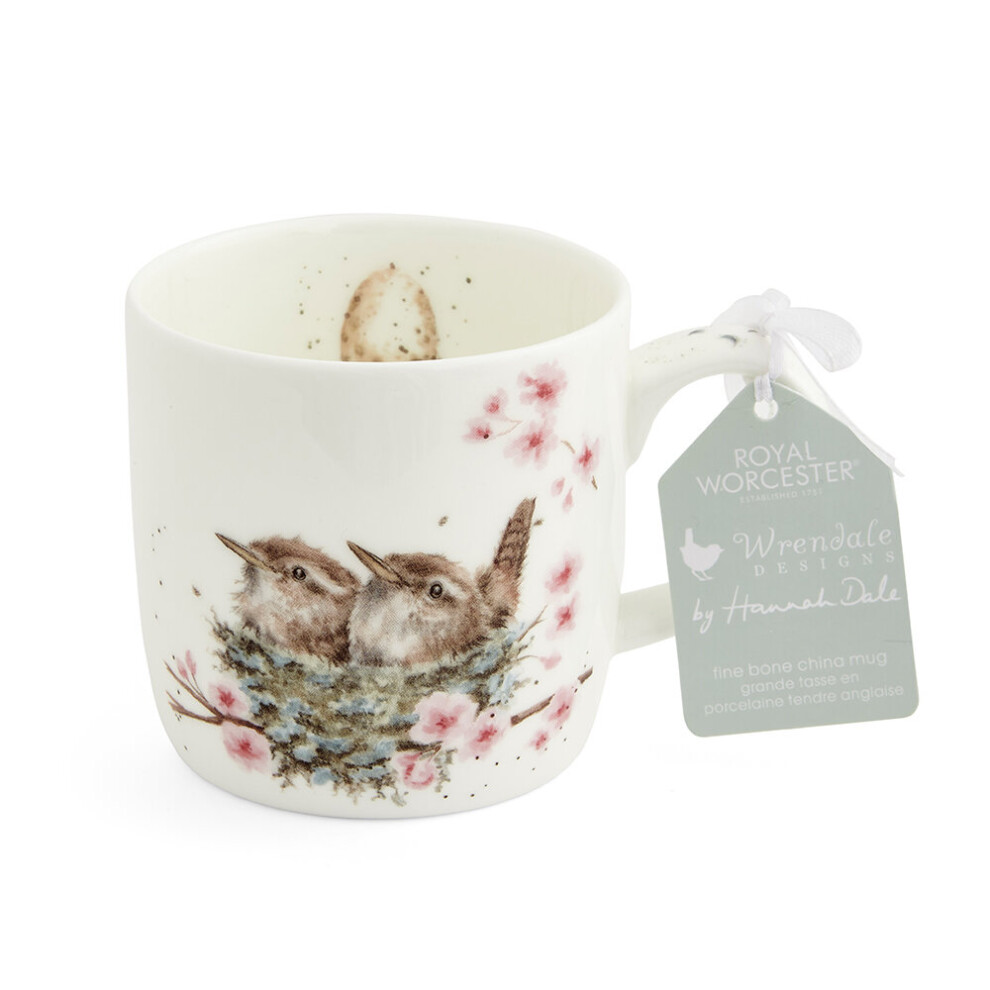 Wrendale Feather Your Nest Mug-image-OPC-P8WGSTC-NEW