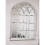White Rustic Soho Window Style Mirror Elegant Mirror 50.5X71 Cm 2