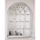 White Rustic Soho Window Style Mirror Elegant Mirror 50.5X71 Cm 3