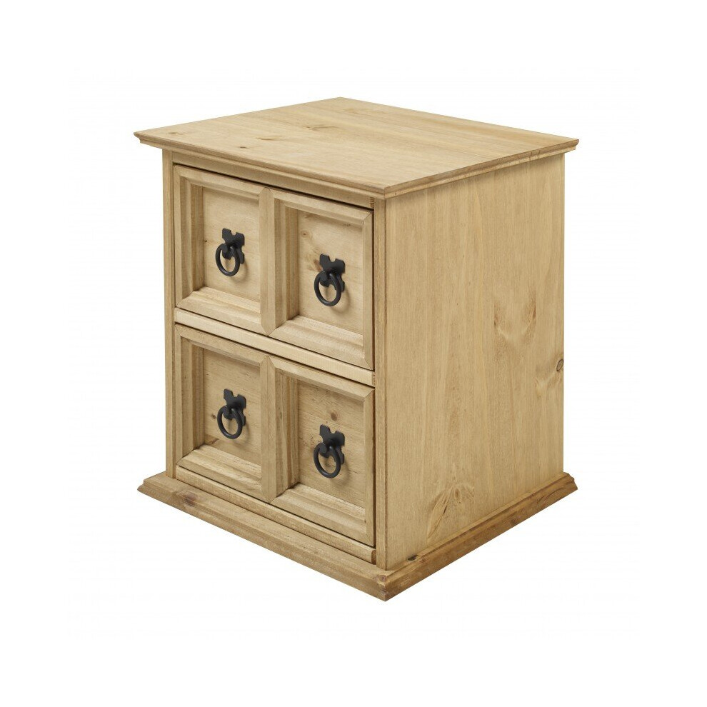Corona 2x2 CD Unit Solid Pine Furniture