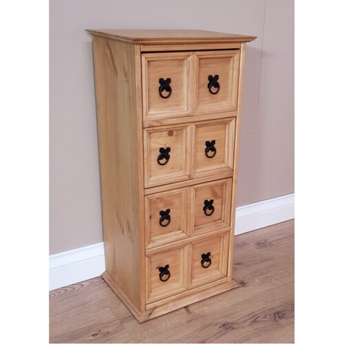 Mercers Furniture Corona 4x2 CD Unit Solid Wood Pine Wooden Storage Furniture 1