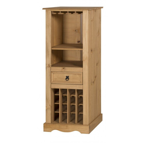 Mercers Furniture Corona Wine Rack Solid pine furniture 1