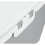 Home Large Opening Litter Tray - Grey & White 4