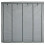 Refurbished Home Triple Modular Fabric Wardrobe - Grey & Black 6
