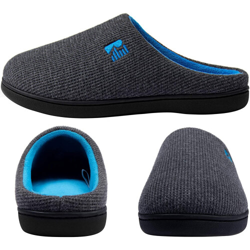 RockDove Men's Original Two-Tone Memory Foam Slipper 2